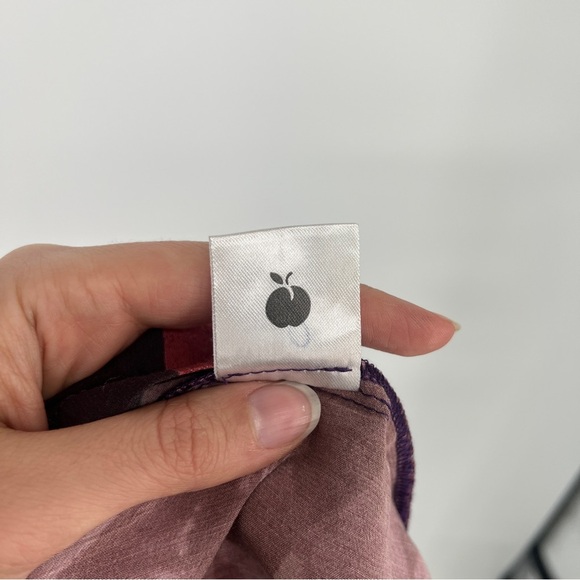 With Jean Naomi Purple Festival Rave Convertible Halter Wrap Midi Skirt Set XS - Picture 16 of 16